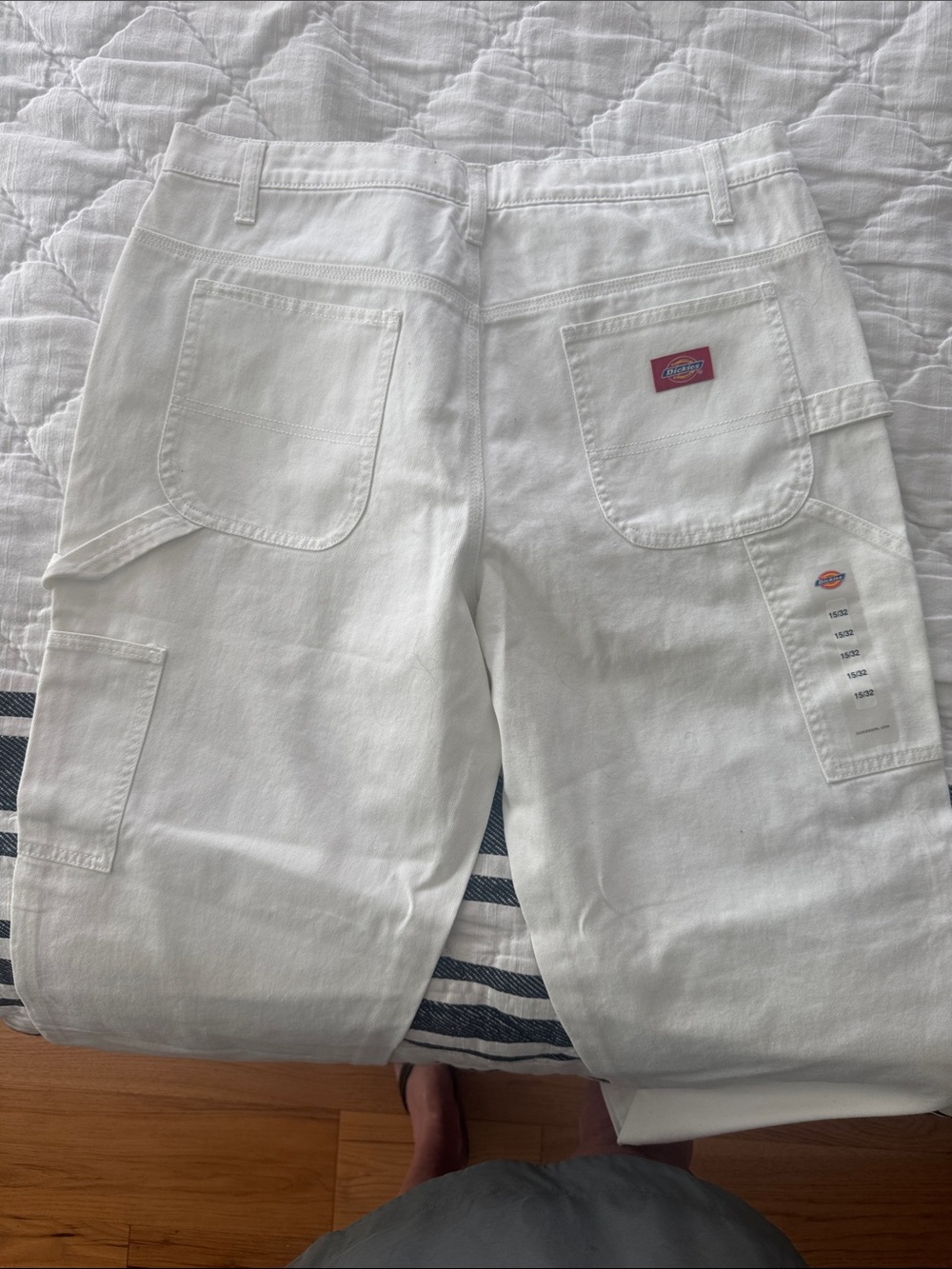 Dickies White Utility Carpenter Pants